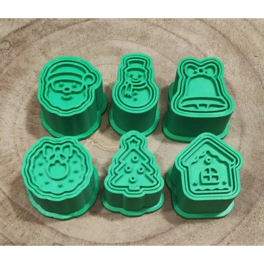 Cortador De Galletas - Tema Navideño (pack 6 Un)