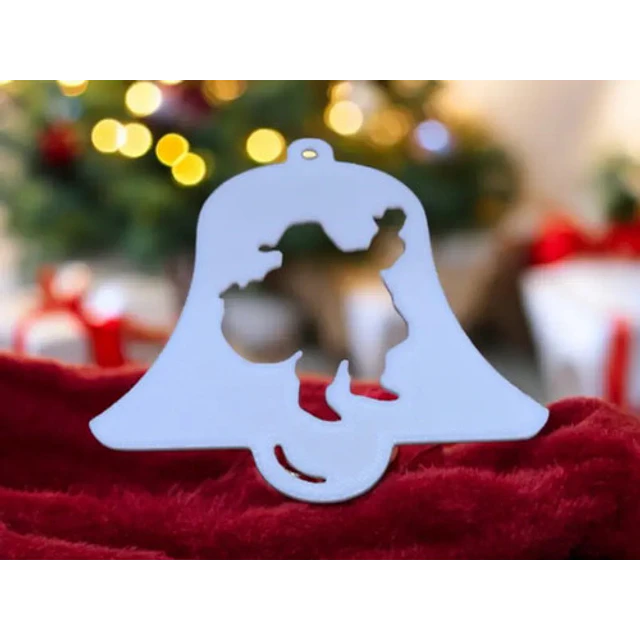 Adorno Para El Árbol Navideña Papá Noel