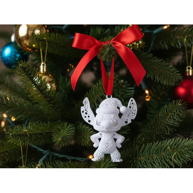 Adorno Navideño Ornamental De Stitch