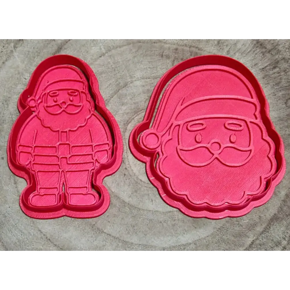 Cortadores De Galletas - Papa Noel (pack 2 Un) 3