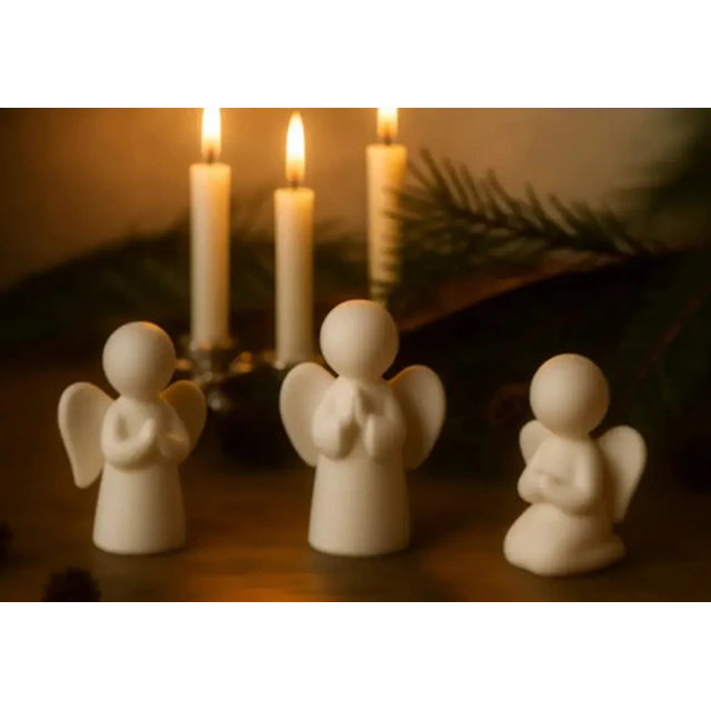 Adorno Navidad - Ángeles Navideños (pack 3 Un)