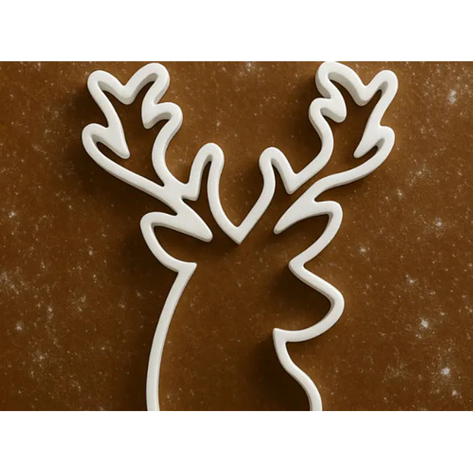 Cortador De Galletas De Reno 1