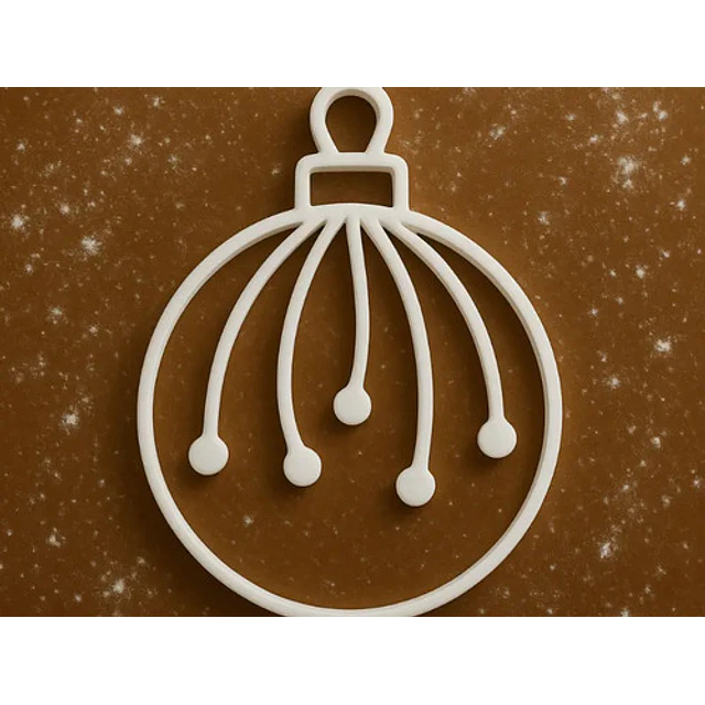 Cortador De Galletas De Burbujas De Árbol De Navidad