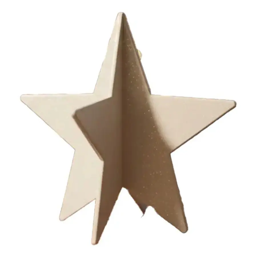 Adorno Navidad - Estrella De Pie Minimalista