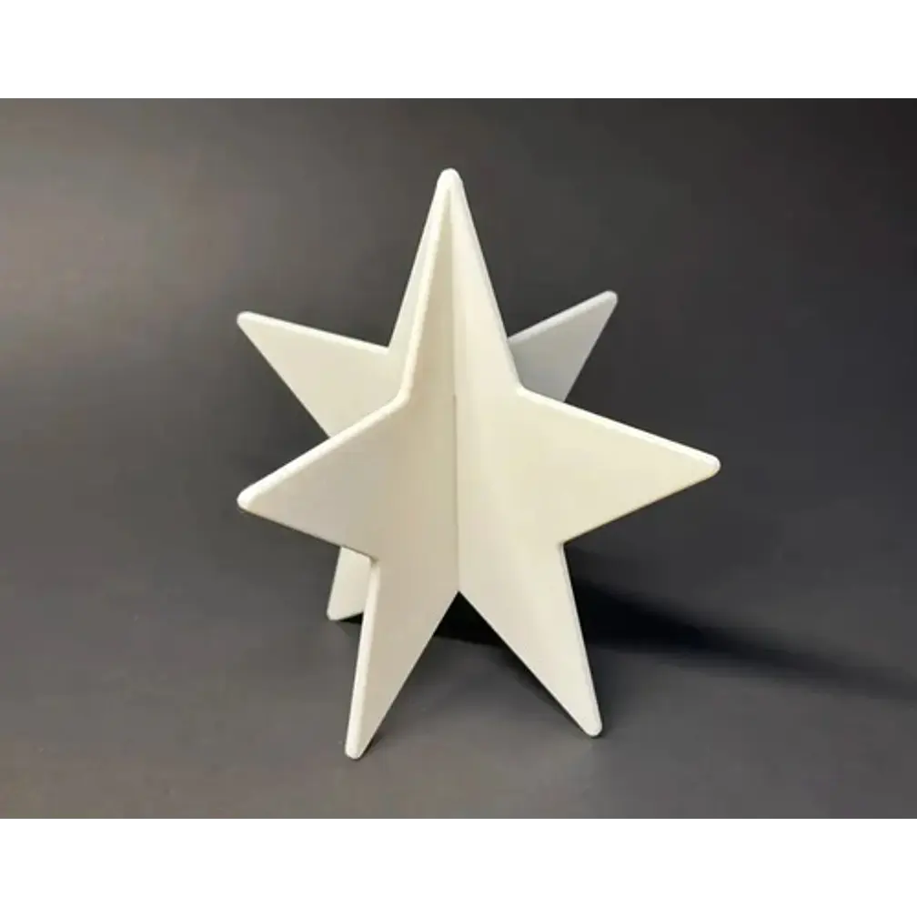 Adorno Navidad - Estrella De Pie Minimalista 3