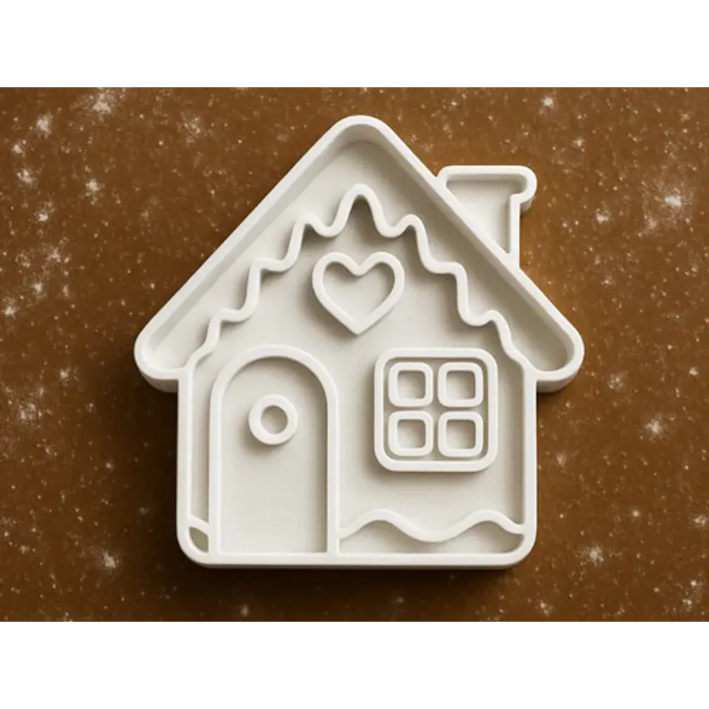 Cortador De Galletas Casa De Navidad 1