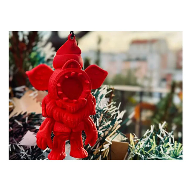 Adorno De Navidad De Santa Demogorgon