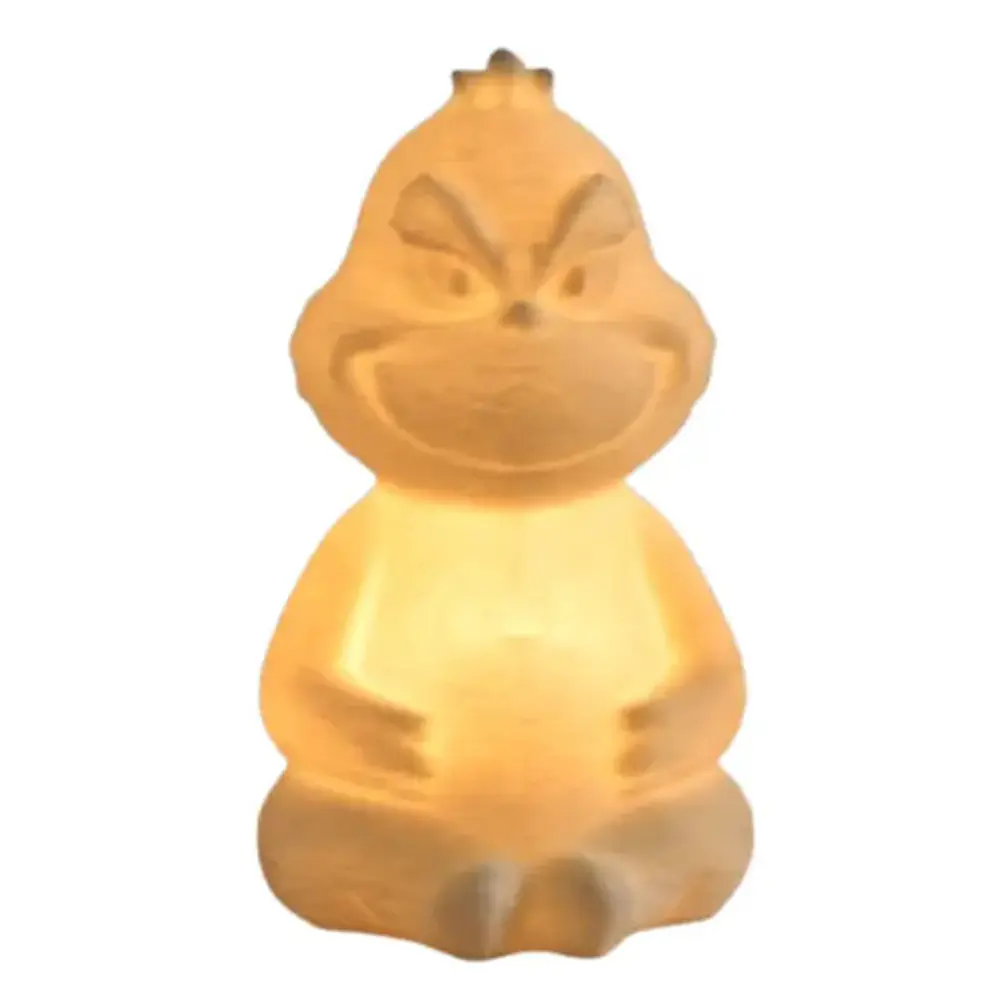 Portavelas Led Con Forma De Grinch 1