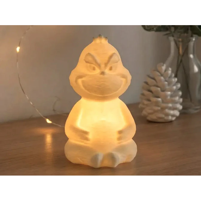 Portavelas Led Con Forma De Grinch 4
