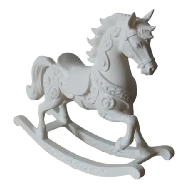 Adorno Navideño- Caballo Mecedor De Navidad