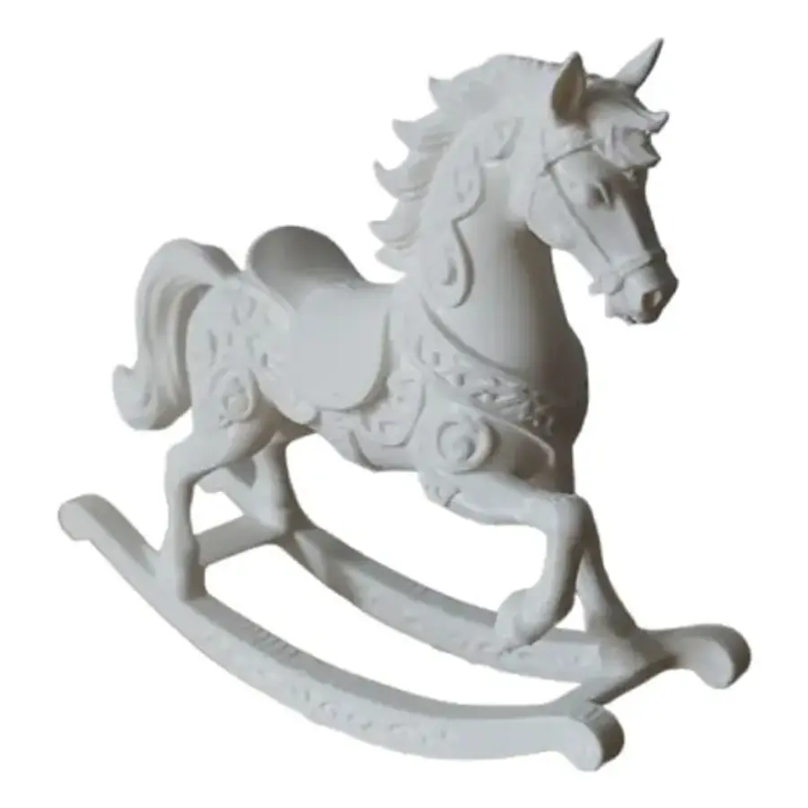 Adorno Navideño- Caballo Mecedor De Navidad