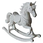 Adorno Navideño- Caballo Mecedor De Navidad - Miniatura 1