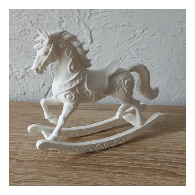 Adorno Navideño- Caballo Mecedor De Navidad
