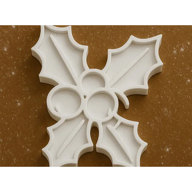Cortador De Galletas Hojas Navideñas