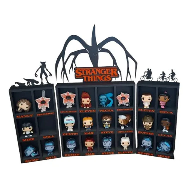 Soporte Stranger Things - Kinder Toy Complete