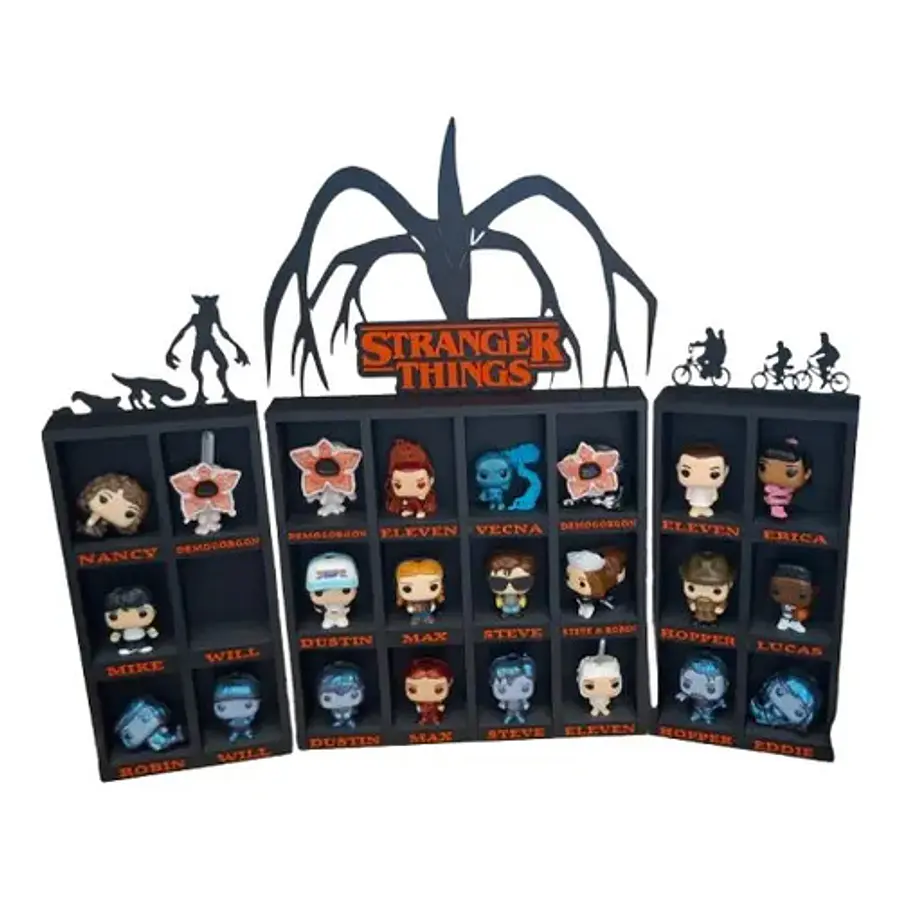 Soporte Stranger Things - Kinder Toy Complete
