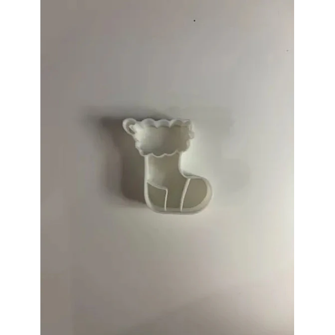 Cortador De Galletas De Calcetín Navideño 3