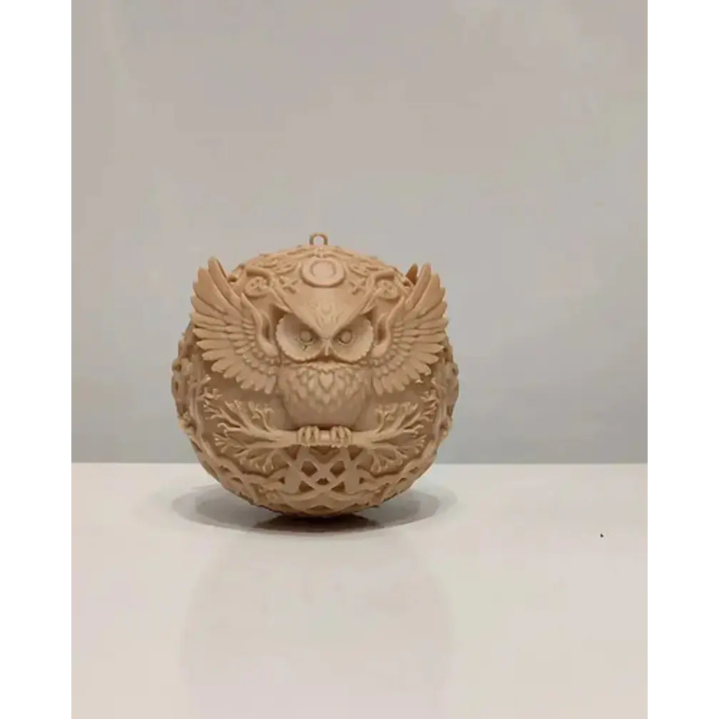 Adorno Navidad Para Árbol - Búho Lunar 3