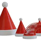 Slinky - Gorro De Navidad Pack De Tres - Miniatura 1