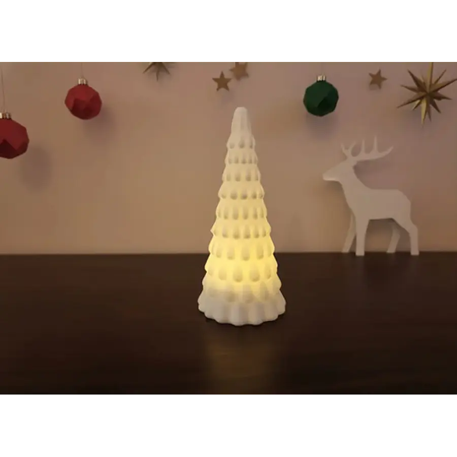 Portavelas Led Árbol Navideño