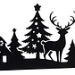 Decoración - Escena De Invierno Maravilloso - Miniatura 1