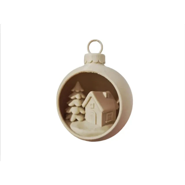 Adorno Para El Árbol De Navidad- Casa Navideña