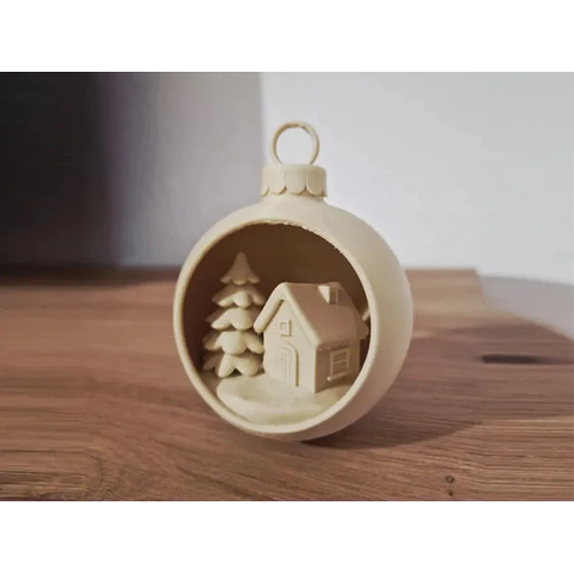 Adorno Para El Árbol De Navidad- Casa Navideña