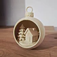 Adorno Para El Árbol De Navidad- Casa Navideña - Miniatura 2