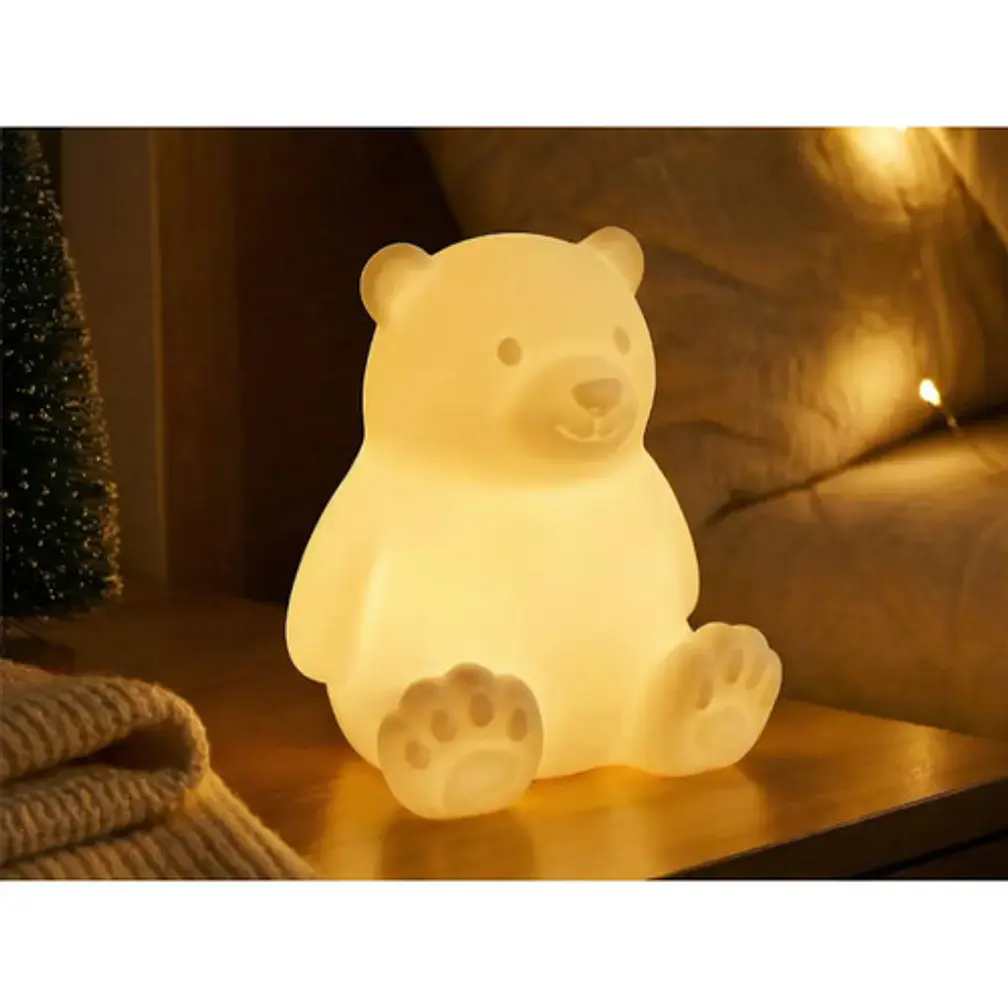 Portavelas Led Con Forma De Osito 4