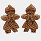 Adornos Navidad - Figuras De Jengibre (pack 2 Un) - Miniatura 1