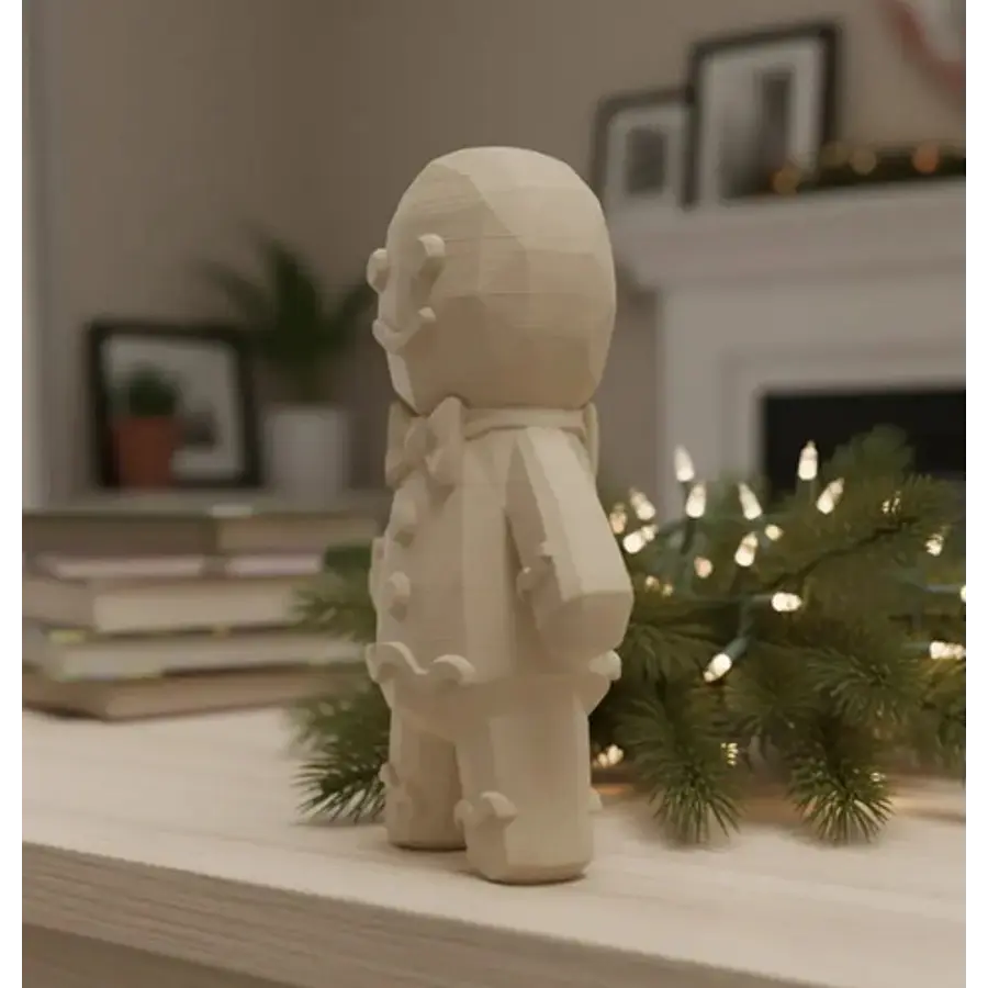 Adorno Navidad - Hombre Jengibre