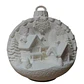 Adorno Para El Árbol De Navidad- Cabañas Nevadas - Miniatura 1