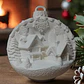 Adorno Para El Árbol De Navidad- Cabañas Nevadas - Miniatura 3