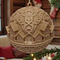 Adorno Para El Árbol De Navidad- Pueblo Nórdico Nevado - Miniatura 3