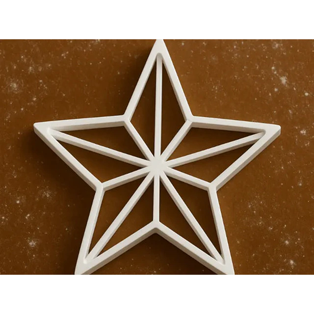 Cortador De Galletas Estrella De Navidad