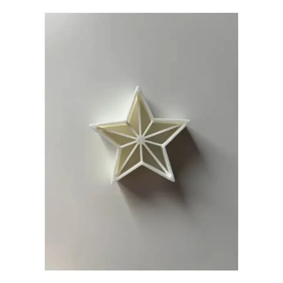 Cortador De Galletas Estrella De Navidad