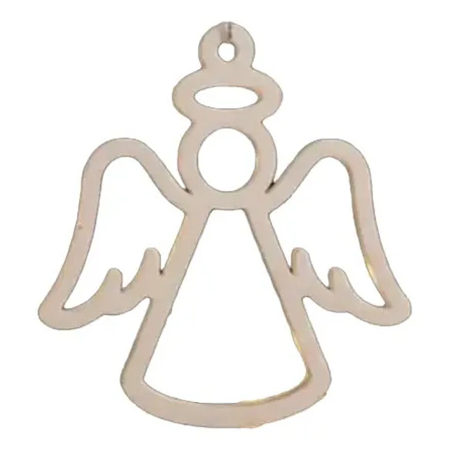Adorno Navidad - Ángel Minimalista Para Árbol