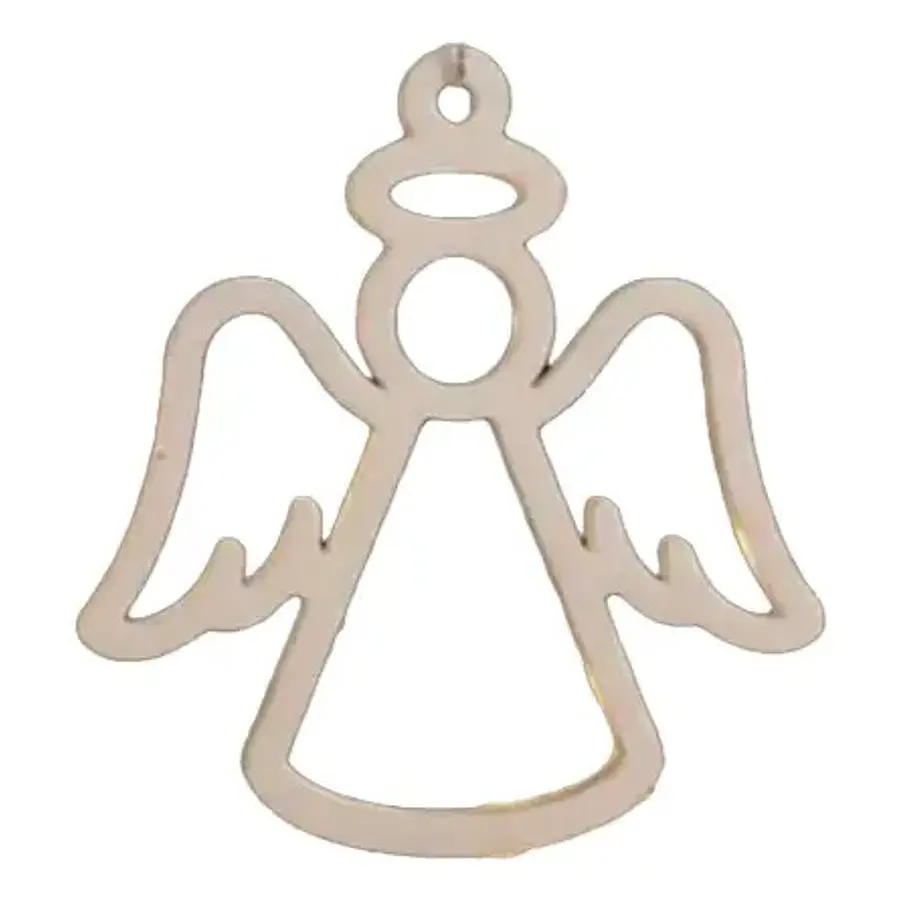 Adorno Navidad - Ángel Minimalista Para Árbol