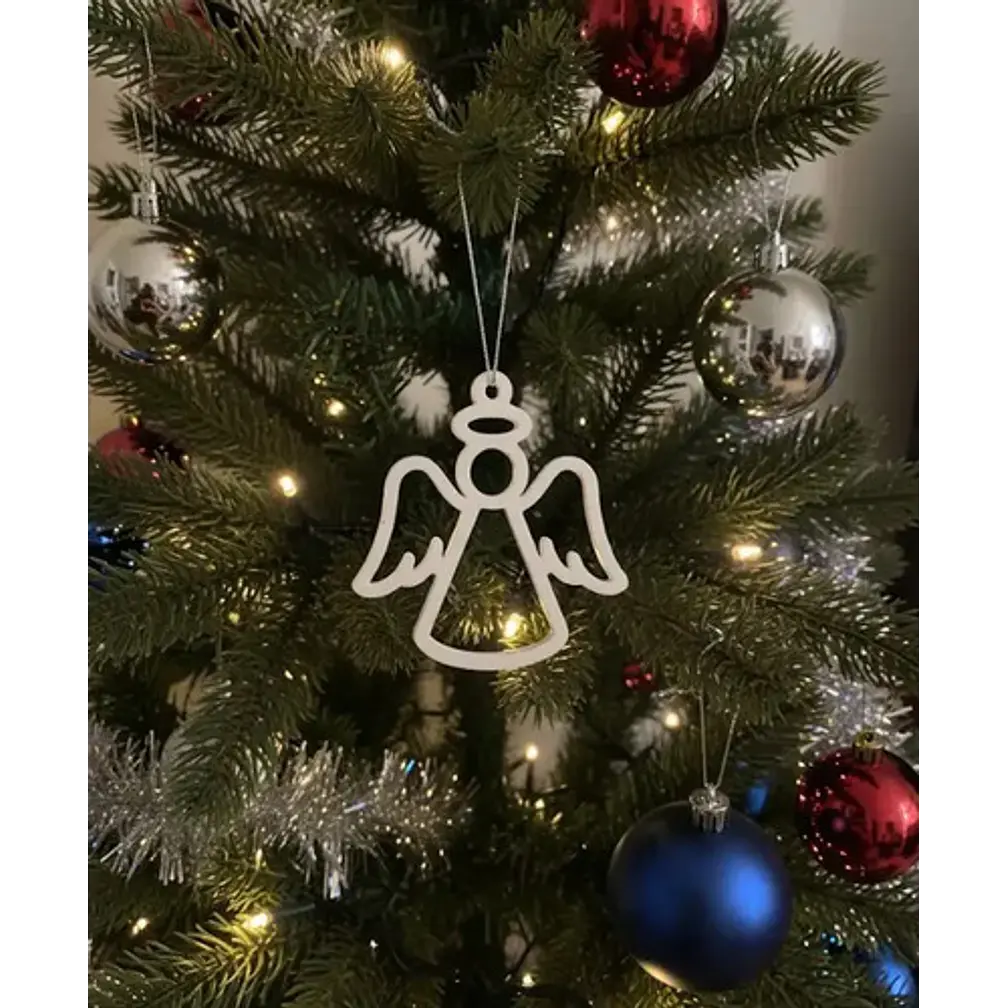 Adorno Navidad - Ángel Minimalista Para Árbol 3