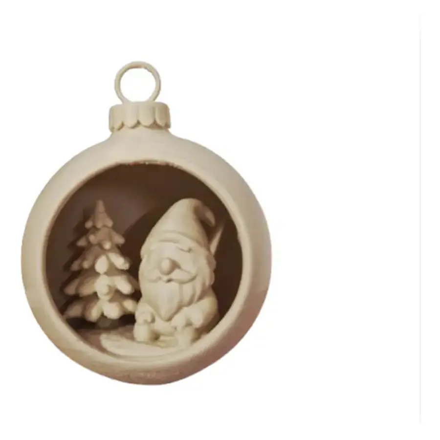 Adorno Para El Árbol De Navidad- Papá Noel