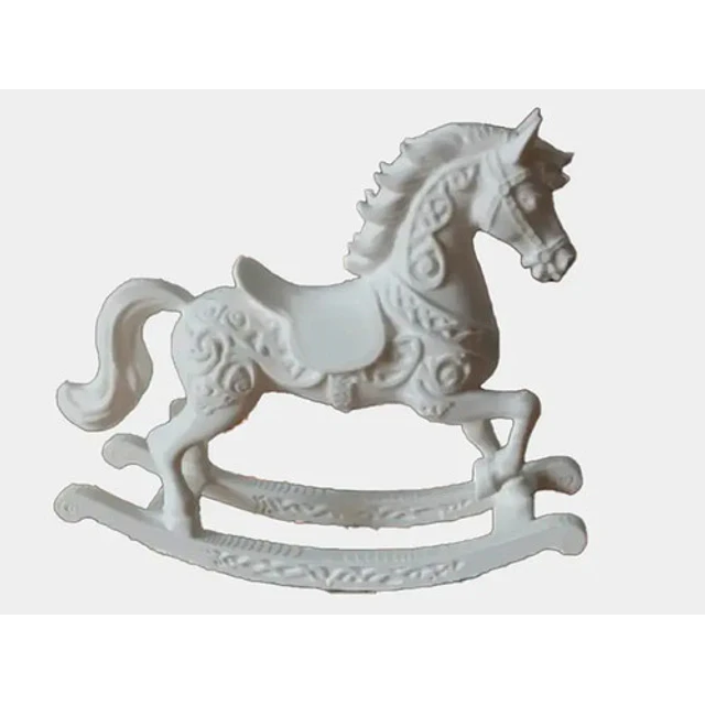 Adornos Navidad - Caballo Mecedor Ornamentado