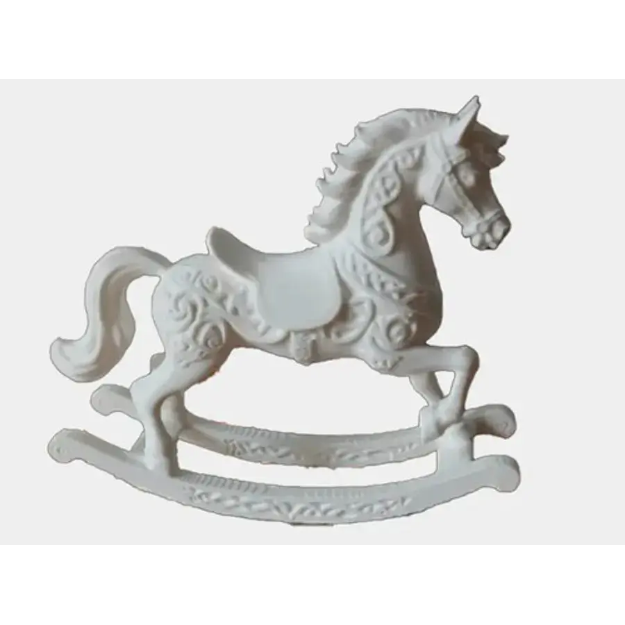 Adornos Navidad - Caballo Mecedor Ornamentado
