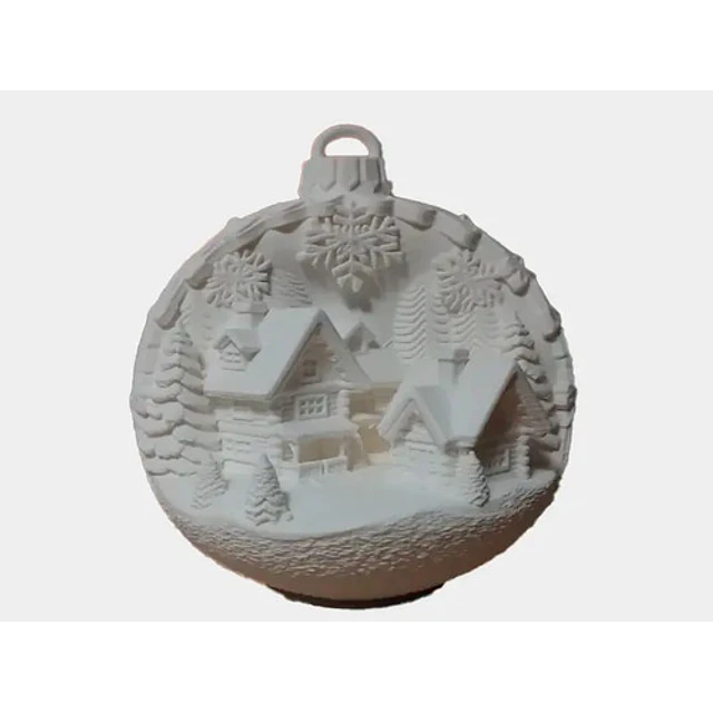 Adornos Navidad Para Árbol - Cabañas Nevadas