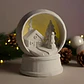 Portavelas Led- Globo Navideño - Miniatura 3
