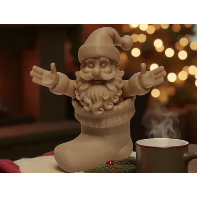 Adorno Navidad - Sorpresa De Calcetín Santa 4
