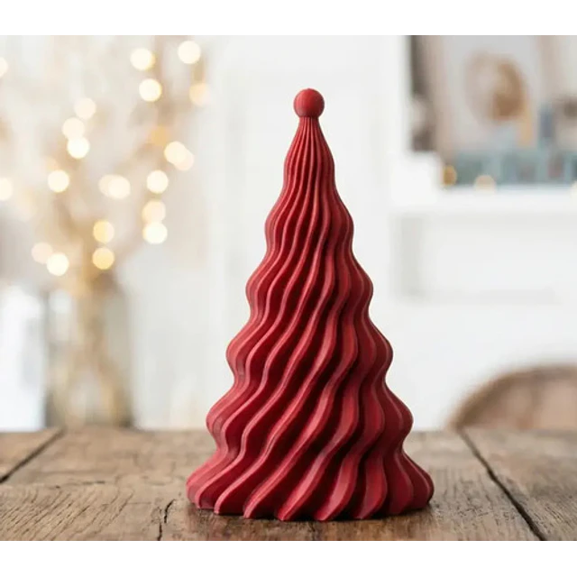 Adorno Navidad - Árbol Espiral