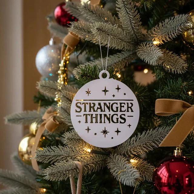 Adorno Navidad Árbol - Stranger Things