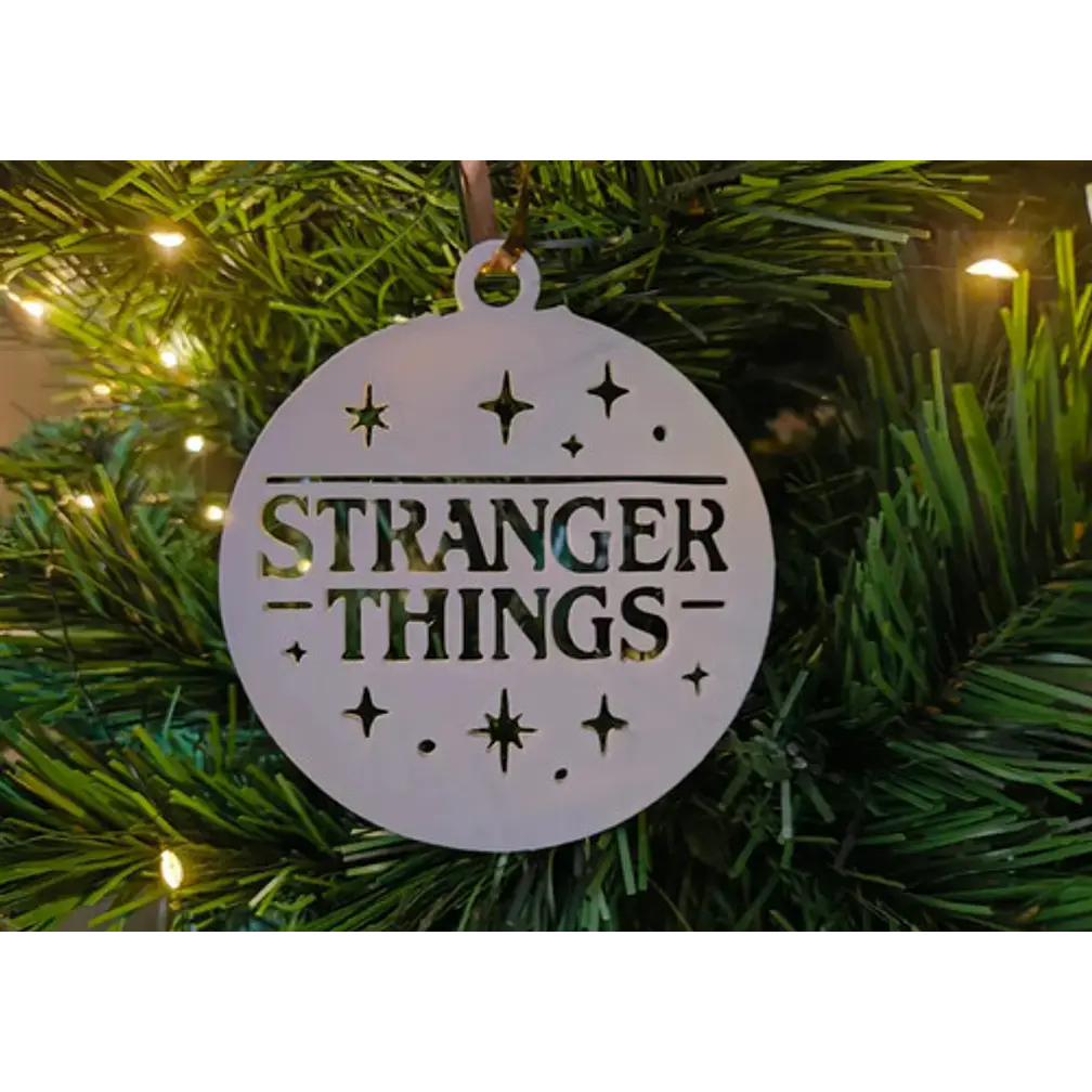 Adorno Navidad Árbol - Stranger Things 4
