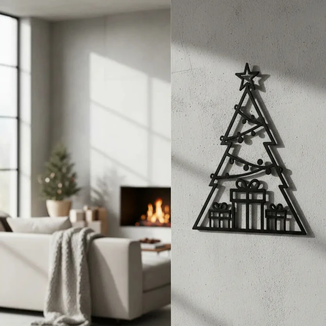 Adorno Navideño De Pared 2
