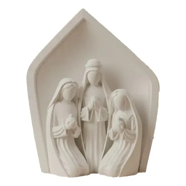 Adorno Navidad - Pesebre Sereno Minimalista